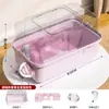 Jaula de Hámster Portátil de Venta al por Menor Instantánea para Uso en Exteriores, Jaula de Hámster de Lujo Transparente Panorámica de Doble Capa Extra Grande
