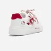 Zapatos Infantiles Balabala, Zapatos Casuales para Niñas, Lindas Zapatillas Blancas con Corazón 3D para Primavera y Otoño, Zapatos de Tabla Modernos y Adorables