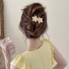 Elegante Pinza Retorcida de Estrella para Moño de Pelo en la Parte Trasera del Peinado Pinza para el Pelo para Mujer 2025 Nuevo Estilo de Alta Gama Pinza de Garra de Una Línea Accesorio para el Cabello