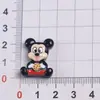 Acessórios de Grampo de Cabelo Criativos DIY de Desenho Animado Qiqi, Materiais de Artesanato em Resina para Fazer Sapatos, Pequenos Enfeites de Alta Qualidade