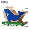 Cadeira de balanço com arranhador para gatos, arranhador para gatos fofo de baleia e ouriço, cadeira de balanço com arranhador de papelão ondulado para gatos, brinquedo para gato de estimação