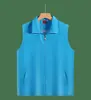 Novo Colete Cor de Pêssego, Jaqueta Cardigã de Cor Sólida, Roupa de Trabalho, Uniforme de Grupo de Voluntários, Personalizável com Logo, Unissex