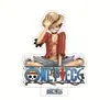 Periférico de anime One Piece Luffy Sauron Emperatriz femenina llavero acrílico lindo colgante Rey Marino