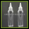 Botella PET de hombros redondos con boca de precisión de 150 ml, botella de tinta, botella de gel, con botella de agua, botella gotero, botella gotero de 150 ml