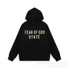 Sudadera con capucha de moda estilo Fog para mujer en Otoño Pantalones deportivos de marca de moda para hombre Traje de sudadera deportiva casual holgado para mujer