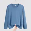 Camiseta de Manga Longa Outono Atacado Masculina Primavera e Outono Roupas Soltas Slim Roupas de Outono Masculina Tamanho Grande Adolescentes Camiseta Básica Masculina