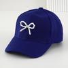 Explosiones Transfronterizas Gorra de Béisbol Dulce de Perlas para Mujer Lazo Mori Ajustable Sombrero Suave Viaje Fiesta Uso Diario