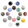 Bola de Cristal Natural de Venta Caliente Transfronteriza 25mm Conjunto de Siete Estrellas Adornos de Bola Feng Shui Artesanías Pulidas de Piedra Cruda de Cristal