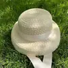 Sombrero de Paja de Verano para Niños de Ala Ancha Protección Solar Sombrero para el Sol Sombrero de Playa para Niñas Sombrero de Pescador para Bebé Protección Solar Upf50