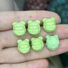 Porcelana de Alta Magnesita Turquesa Elefante Dios Nezha Accesorios de Estrella Hecho a Mano DIY Accesorios de Moda Pulsera de Cuentas de Buda