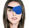 Nova Máscara de Olho Cíclope Adulto Crianças Ambliopegia Estrabismo Máscara de Olho Monocular Esponja 3D Sombreamento Máscara de Olho de Pirata