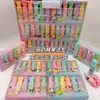 Resaltador de doble punta con forma de caramelo 6 Cajas de aspecto de alta calidad Oso fresa caricatura corazón de niña resaltador al por mayor