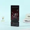 Boletos acrílicos personalizados, letreros de apoyo para conciertos de celebridades personalizados, artículos decorativos temáticos de anime, fichas de mahjong con arena líquida hechas a medida