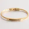 Pulseira de cabo de aço titânio simples europeia e americana 5MM longa Coringa moda fio de aço pulseira que pode ser aberta atacado mulheres