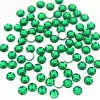 Accesorios de Pedrería Acrílica Redonda No Porosa de 4/6 mm con Base Plana para Manualidades DIY y Decoración