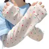 2026 Nuevas Mangas para Brazos con Protección Solar de Color Dopamina para Mujer, Mangas Finas Transpirables de Verano para Ciclismo, Mangas de Hielo para Protección Solar