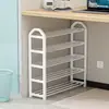 Zapatero para entrada de casa, multicapa, simple, adecuado para dormitorios, zapatero 2025 para apartamentos de alquiler, pequeño y estrecho, para usar en la puerta de entrada, fábrica