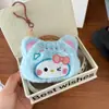 Linda Gatita de Felpa para Disfrazar Billetera para Monedas Colgante Muñeca Adorno Estudiante Funda para Audífonos Bolsa de Almacenamiento Accesorio