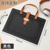 Bolsa de Almacenamiento Portátil de Oficina A4 con Hebilla Venta al por Mayor Multicapa Información Anti-Pérdida Maletín con Logo Personalizado