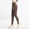 Outono e inverno nova chegada sem embaraço linha tubarão calças qualidade nove pontos fino leggings cintura alta quadril perna yoga calças femininas