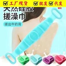 Toalha de banho de silicone dupla face, artefato para esfoliação de banho, toalha de banho, esfoliador de costas para banho, escova de banho, toalha de banho para limpeza, direto da fábrica