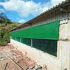 Toldo Impermeable Cortina Enrollable de Cría Granja de Cerdos Cobertizo de Vacas Redil de Ovejas Tela de Plástico PE Translúcida Impermeable a la Lluvia a Prueba de Frío y Cálida Lona