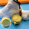 Llavero Colgante Ruyi Giratorio de Latón Cuerda Pixiu Llavero Colgante Estilo Nuevo