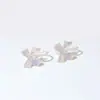 Brincos de Stud Verão Estilo Coreano ins Pequenos Frescos Para Orelha Resina Brincos Design Nicho Moda Laço Studs