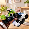 Juguete de Motocicleta Creativo para Niños, Modelo de Motocicleta Realista, Coche de Juguete de Inercia para Niños, Regalo Llavero