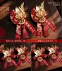 Ramilletes para Novio y Novia para Bodas, Juegos a Juego para los Padres de Ambas Partes, Miembros de la Familia, Padrinos de Boda y Damas de Honor, Broches Sencillos
