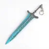 Modelo de Mercancía del Juego Elden Ring Espada Grande de la Luna Oscura 21 cm Adorno de Juguete Artesanal Totalmente Metálico