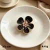Botões de Punho para Noiva Estilo Antigo Pérola Artificial Flor Diamante Tartaruga Fivela Acessórios de Joalheria Botões de Roupa Botões Decorativos