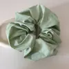 Diadema de Esponja Verde Fresco de Verano Brillante para Atar el Cabello en una Cola de Caballo, Goma Elástica de Alta Elasticidad para Mujeres