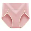 Ropa interior nueva de cintura alta para mujer, alta elasticidad, antibacterial, entrepierna de grafeno, transpirable, cadera, triángulo para mujer