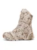 Fábrica de Origem Camuflagem de Caça Norte-Americana Antiderrapante para Exterior Botas Masculinas Venda Quente Transfronteiriça Botas de Caça Florestal para Bombeiros de Selva