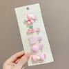 Pinzas para el pelo de bebé, Pinzas para el pelo de dibujos animados súper lindas, Pinzas para el pelo lindas envueltas en tela, Accesorios para el pelo para niñas