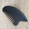 Peine de aguja de piedra varios estilos de peine para la cabeza raspado peinar el cabello doble uso una variedad de forma de peine Meridiano Cuidado de la salud peine de madera