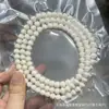 Collar de Bodhi Columna de Dragón Natural, Cuentas Redondas Estilo Antiguo, Colección de Calabazas, Accesorios para Manualidades DIY, Cuentas Espaciadoras para Pulsera, Cordón Trenzado, Colgante