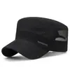 Gorra Plana de Secado Rápido para Hombre en Primavera y Verano Protección Solar Malla Fina Transpirable Versátil para Exteriores Pesca Gorra de Pescador