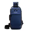 Bolso de Pecho Casual Nuevo de Moda Transfronterizo para Hombres, Bolso Cruzado para Viajes de Negocios con Cerradura de Contraseña, Antirrobo, Bolso de Hombro de Gran Capacidad