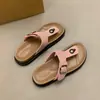 Chanclas Retro Estilo Birkenstock de Moda para Mujer Verano 2026 Nuevas Casual Versátiles Planas de Dedo para Playa