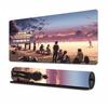 Makoto Shinkai 5 segundos velocidade 5cm mouse pad grande para mesa teclado