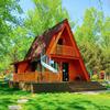 Hotel de Camping de Lujo al Aire Libre, Cabaña Triangular de Madera de Moda, Casa Móvil de Madera Maciza, Patio, Zona Escénica, Casa del Árbol en el Bosque