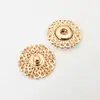 Broches de Presión Metálicos, Broches de Presión Grandes Invisibles para Ropa de Lana y Cachemira, Botones de Presión Cosidos a Mano
