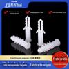 Tubo de Expansão Branco com Espinhos M6*30 8*40 Parafuso de Expansão em Forma de Peixe Tubo de Expansão tipo Maça Plugue de Expansão Tubo de Expansão com Espinhos