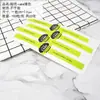Etiqueta Adhesiva Larga Xue Mei Niang Etiqueta Selladora Puff de Yema de Huevo Pastel Puff Hilo de Carne Etiqueta de Horneado Xiaobei