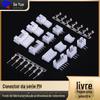 Conector ph2.0 carcaça de borracha PH PH2.0 suporte de agulha HX20006 PH suporte de agulha reto PH suporte de agulha curvo conector