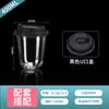 Copo descartável para café em forma de U Copo para bebidas geladas PET Copo para gordura Sundae Sobremesa Copo descartável comercial para leite e chá com tampa