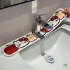 Bonita Alfombrilla Drenante Kt para Grifo, Suave de Barro de Diatomeas para Lavabo, Alfombrilla Absorbente para Encimera de Cocina, Borde de Baño, Rápido