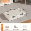 Caja de Almacenamiento Inferior de Cama Tipo Cajón para Hogar Gran Capacidad Almacenamiento de Ropa Caja Organizadora para Acabado Edredón de Dormitorio Caja de Almacenamiento de Plástico